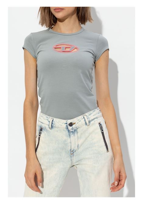 t-angie t-shirt woman grey DIESEL | A06268 0AFAA9DUA